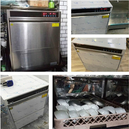 220V Automatic dishwasher restaurant small hotel dishwasher automatic dishwasher bar cup washer