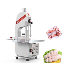 Load image into Gallery viewer, 220v/110v Stainless steel saw bone machine Commercial cut bone machine electric food cutter for frozen meat/ribs/fish/bones
