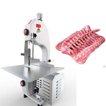 Load image into Gallery viewer, 220v/110v Stainless steel saw bone machine Commercial cut bone machine electric food cutter for frozen meat/ribs/fish/bones
