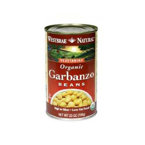 Westbrae Foods Garbanzo Beans (12x25 Oz)