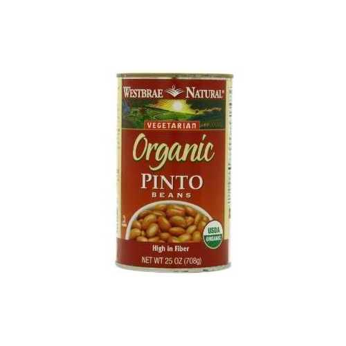 Westbrae Foods Pinto Beans (12x25 Oz)