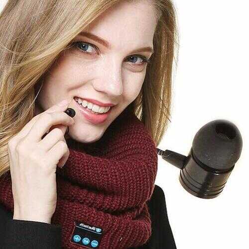 Bluetooth Infinity Scarf - Color: Red