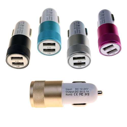 Case of [48] 2 Slot USB Car Charger