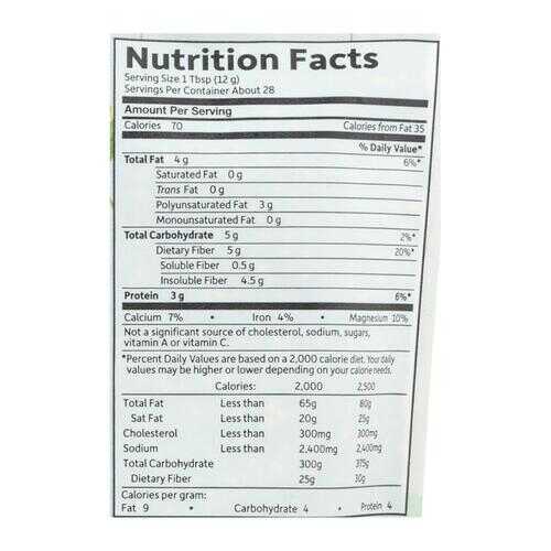Garden Of Life - Raw Organics Chia Seed - 12 OZ