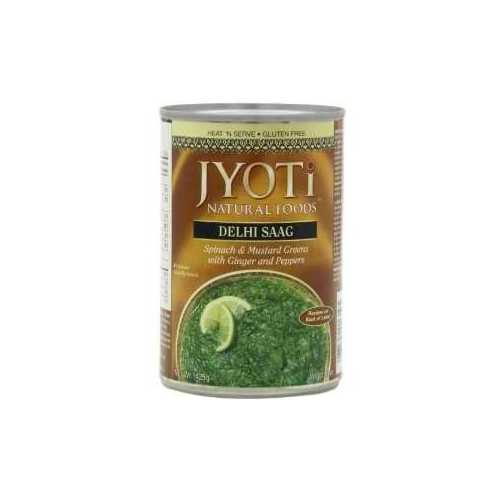 Jyoti Delhi Saag/Spinach & Greens (12x15 Oz)