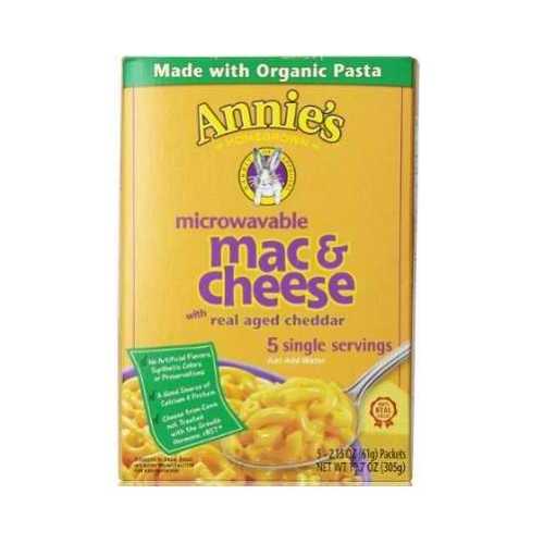 Annie's Homegrown Microwavable Wisconsin Macaroni & Cheese (6x10.7 Oz)