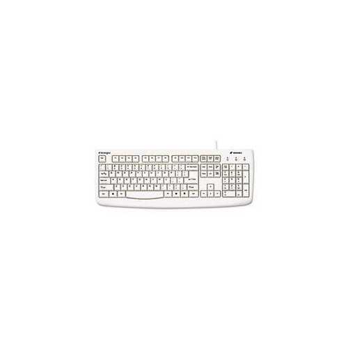 WASHABLE ANTIMICROBIAL KEYBOARD USB/PS2