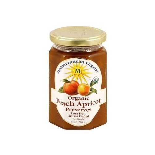Mediterranean Organics Peach Apricot Preserves (12x13 Oz)