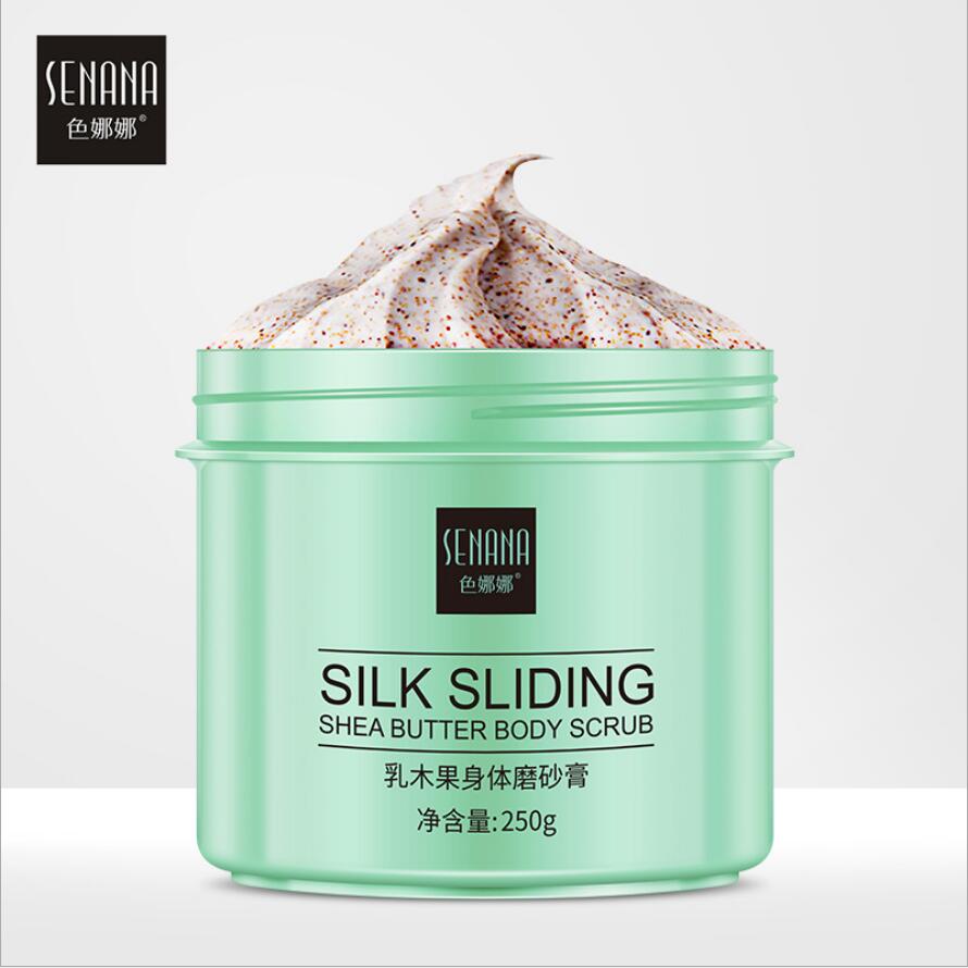 250G Exfoliating Gel Body Scrub Cream Shea scrubs & bodys treatments Skin Whitening Go Cutin Dead Skin Moisturizing Body Care