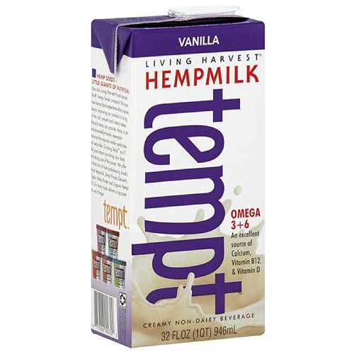 Living Harvest Vanilla Hempmilk (12x32 Oz)