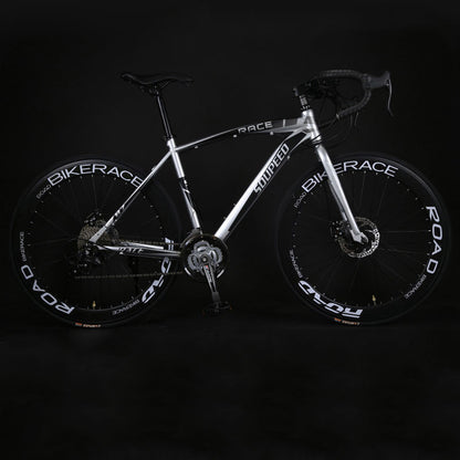 26 Inch 27 Speed Road Bike Double Disc Brakes Student Adult Bicycle