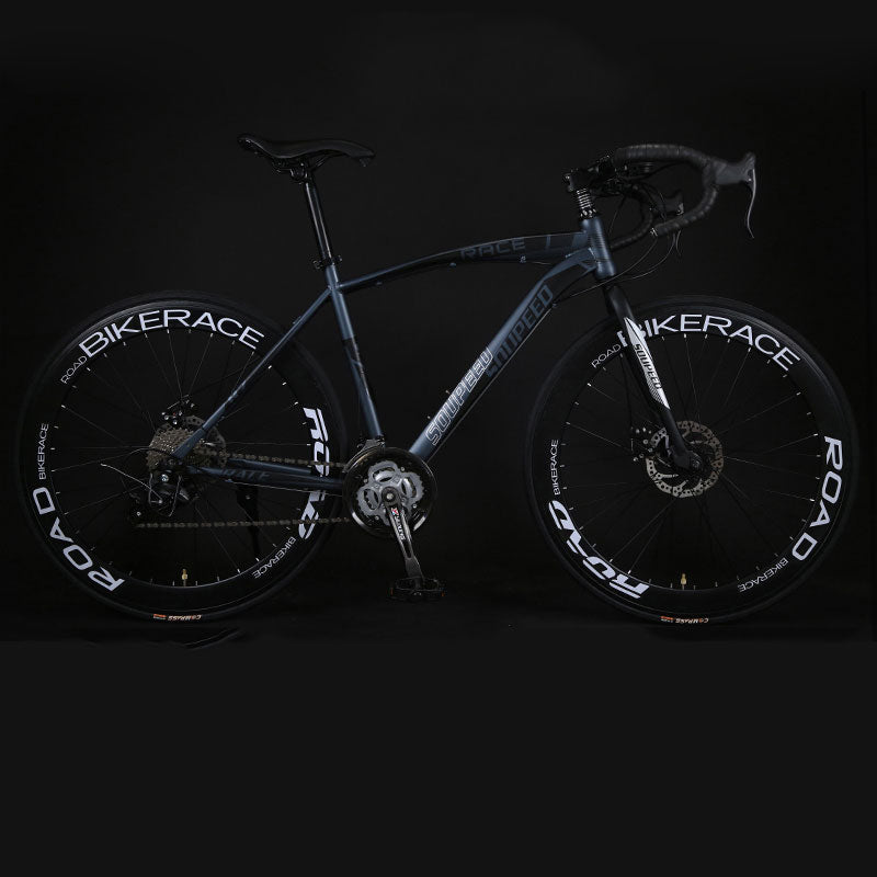 26 Inch 27 Speed Road Bike Double Disc Brakes Student Adult Bicycle