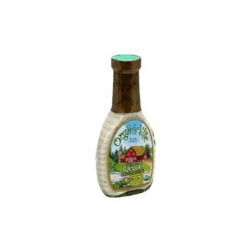 Organicville Non Dairy Ranch Vinaigrette (6x8 Oz)