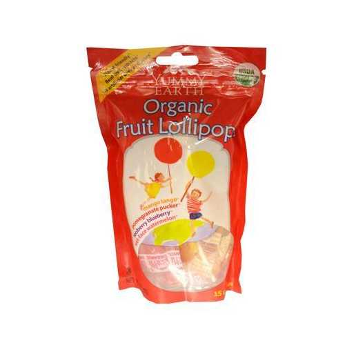 Yummy Earth Fruit Pop Pc Lollipop (6x3 Oz)