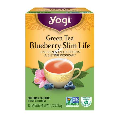 Yogi Green Slim Life Weight Tea (6x16 Bag)