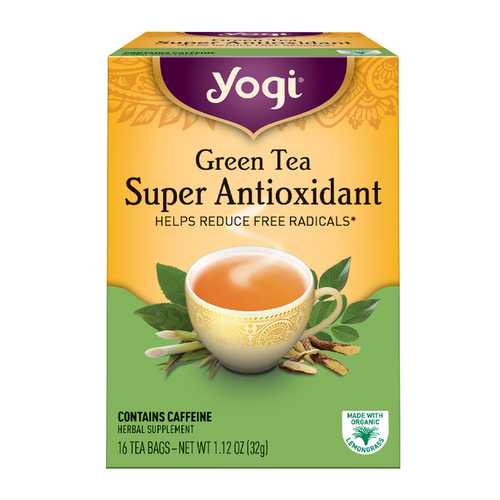 Yogi Green Super Antioxidnt Tea (6x16 Bag)