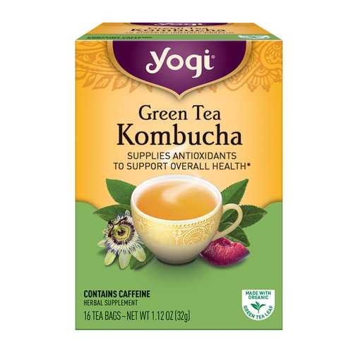 Yogi Green Kombucha Tea (6x16 Bag)