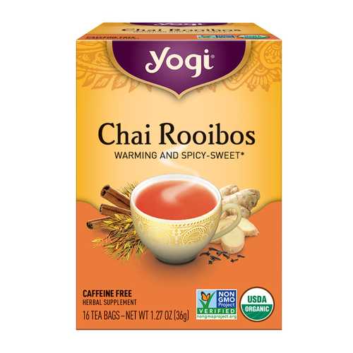 Yogi Redbush Chai Tea (6x16 Bag)