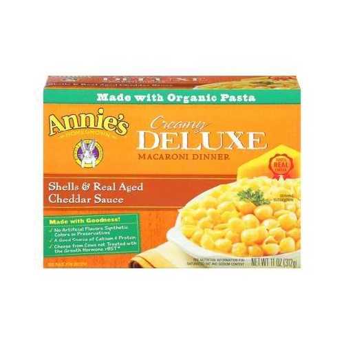 Annie's Deluxe Shells & Aged Wisconsin Cheddar (12x11 Oz)