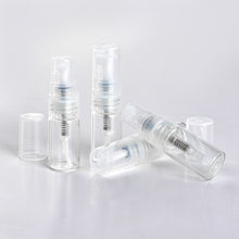 Load image into Gallery viewer, 2ml 3ml 5ml 10ml Mini Portable Transparent Glass Perfume Bottle With Spray &amp; Empty Parfum Cosmetic Vial With Atomizer For Travel
