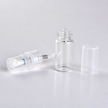 Load image into Gallery viewer, 2ml 3ml 5ml 10ml Mini Portable Transparent Glass Perfume Bottle With Spray &amp; Empty Parfum Cosmetic Vial With Atomizer For Travel
