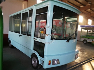 Customized Fast Food Trailer Food Truck Bus Mobile Food Trailer Electric Vehicle