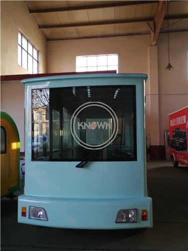 Customized Fast Food Trailer Food Truck Bus Mobile Food Trailer Electric Vehicle