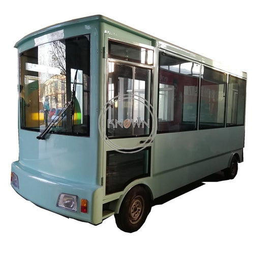 Customized Fast Food Trailer Food Truck Bus Mobile Food Trailer Electric Vehicle