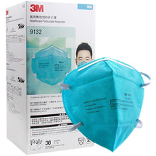 Load image into Gallery viewer, 3 M 9132 Mask Health Care N9 5 Splash-proof Surgical Respirator For Occupational Medical Staff Unvalved 30-Pack Wedding
