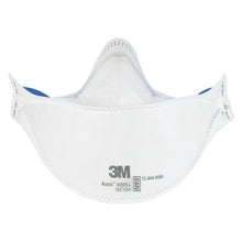 Cargar imagen en el visor de la galería, 3M Aura 9205+ Mask Foldable NIOSH-Approved N9 5 Particulate Respirator Unvalved REDUCED EYEWEAR FOGGING ALL FACE SHAPES Wedding
