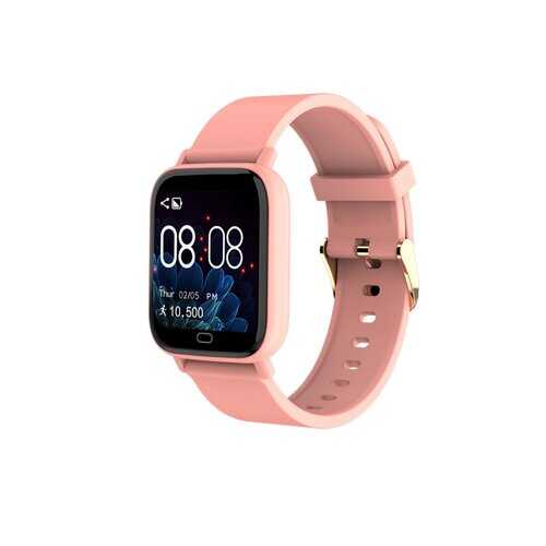 Smart Fit Multi Function Smart Watch Tracker and Monitor - Color: PINK