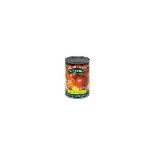 Muir Glen Org Diced Fire Roasted Tomato + Chilies (12x14.5 Oz)