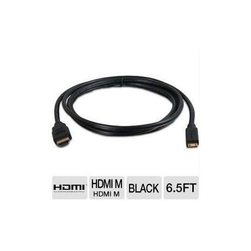 2M HIGH SPEED HDMI TO MINI HDMI CABLE WITH ETHERNET - 4K 60HZ (6FT) - 6 FOOT 4K