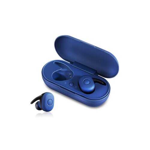 Twin Bluetooth Earpods With Chargeable Box - Color: BLUE