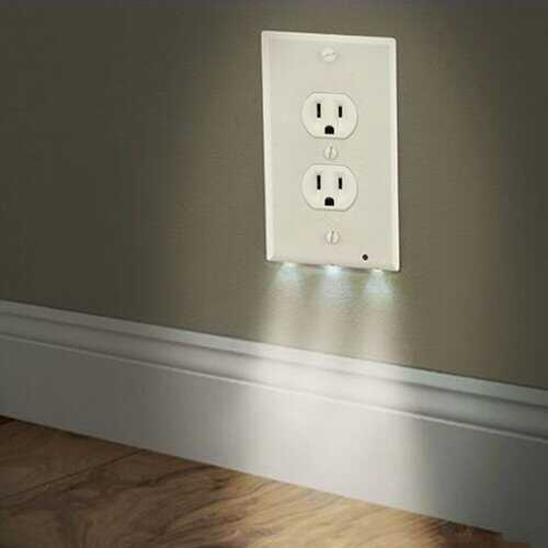 Path Lighter Auto Motion Wall Plate LED Light  2- PACK - STYLE- PACKS: 2 -Pack Classic