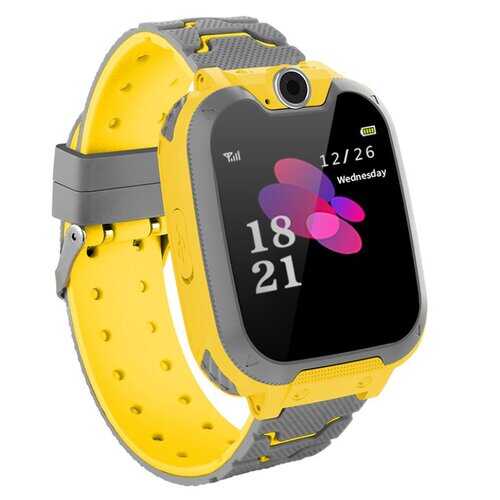 Kid's Tick Tack Fun Smart Watch - Color: YELLOW