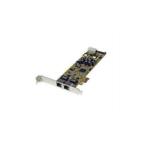ADD TWO POWER-OVER-ETHERNET GIGABIT PORTS TO A PCI EXPRESS-ENABLED COMPUTER - DU