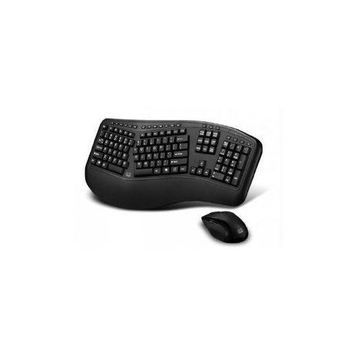 ADESSO TRU-FORM MEDIA 1500 - WIRELESS ERGONOMIC KEYBOARD & LASER MOUSE