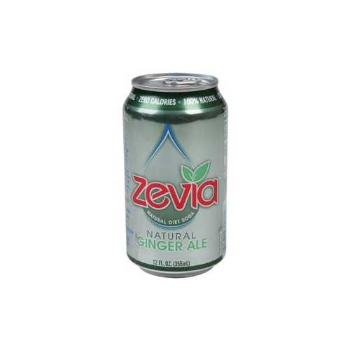 Zevia Natural Ginger Ale Diet Soda (4x6x12 Oz)