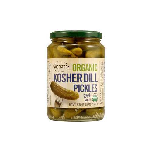 Woodstock Kosher Dill S Pickles (6x24 Oz)