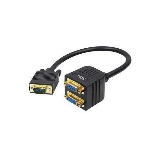 1 FT VGA TO 2X VGA SPLITTER CABLE - M/F