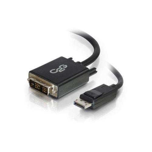 C2G 10FT DISPLAYPORT TO DVI ADAPTER CABLE - DVI-D SINGLE LINK BLACK - CONNECT TH