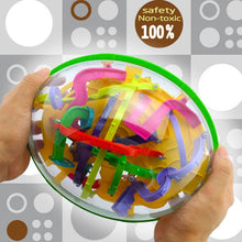 Charger l&#39;image dans la galerie, 3D Intellect Puzzle Ball 299 Level Large Magic Maze Game Toys For Children Adult Balance Learning Educational Toys For Kids Gift
