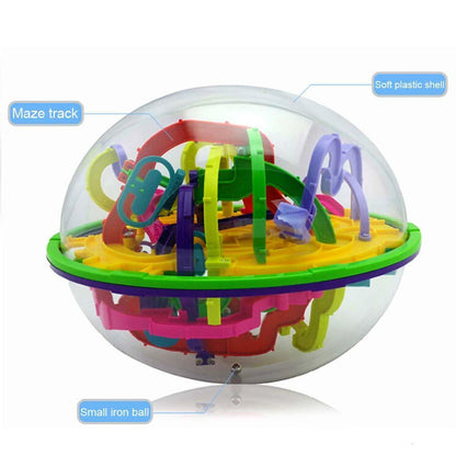 3D Intellect Puzzle Ball 299 Level Large Magic Maze Game Toys For Children Adult Balance Learning Educational Toys For Kids Gift