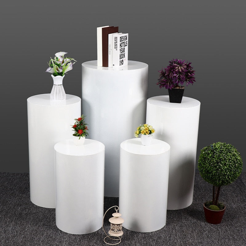 3PCS/set 5pcs/set Cake Pillar wedding pedestal columns for mariage party event wedding dresses shop decoration