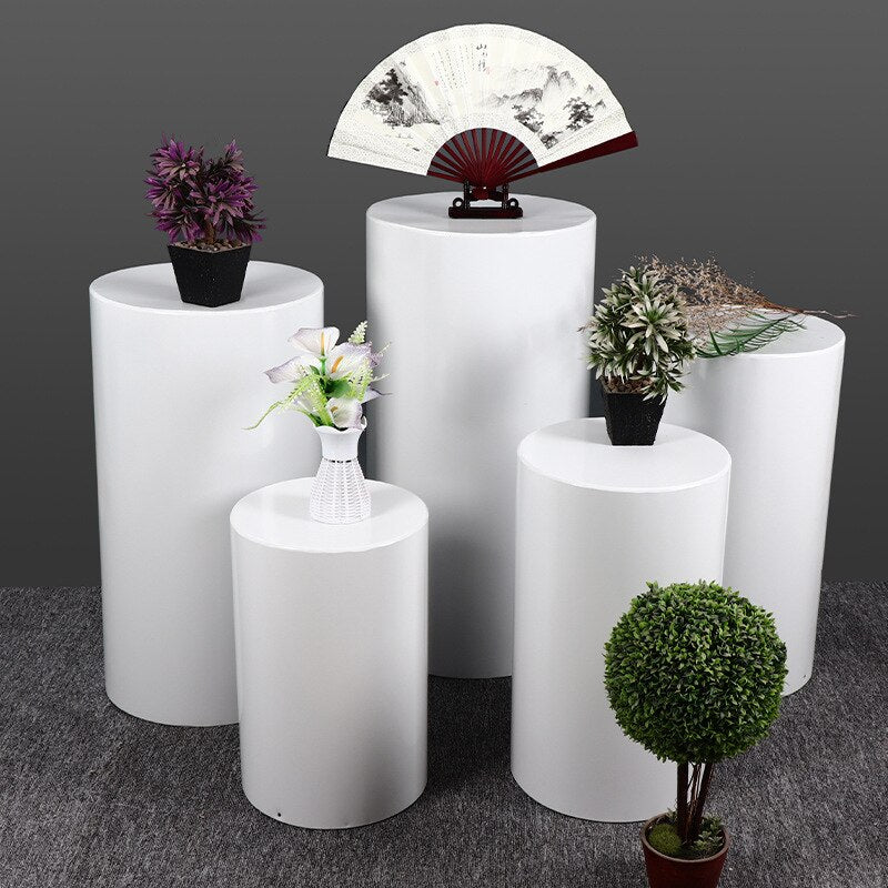 3PCS/set 5pcs/set Cake Pillar wedding pedestal columns for mariage party event wedding dresses shop decoration