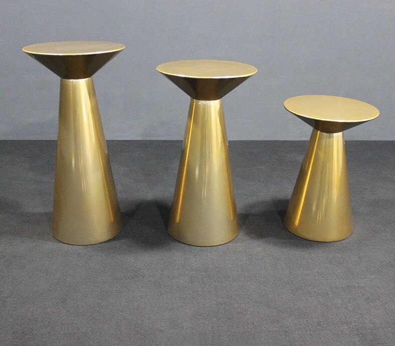 3pcs cake stand Cylinder Plinth -Pedestal stand Cylinder pillar for event party wedding decor