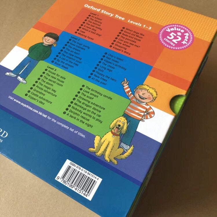 4-7 year Oxford Story Tree 1-3 52book 4-7 52 book Children English picture book Chapter story book English help kids reading