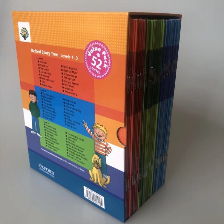 4-7 year Oxford Story Tree 1-3 52book 4-7 52 book Children English picture book Chapter story book English help kids reading
