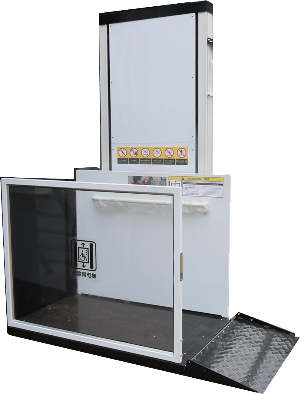 4.8m Electric Home Lift Wheelchair Passenger Lift Elevator